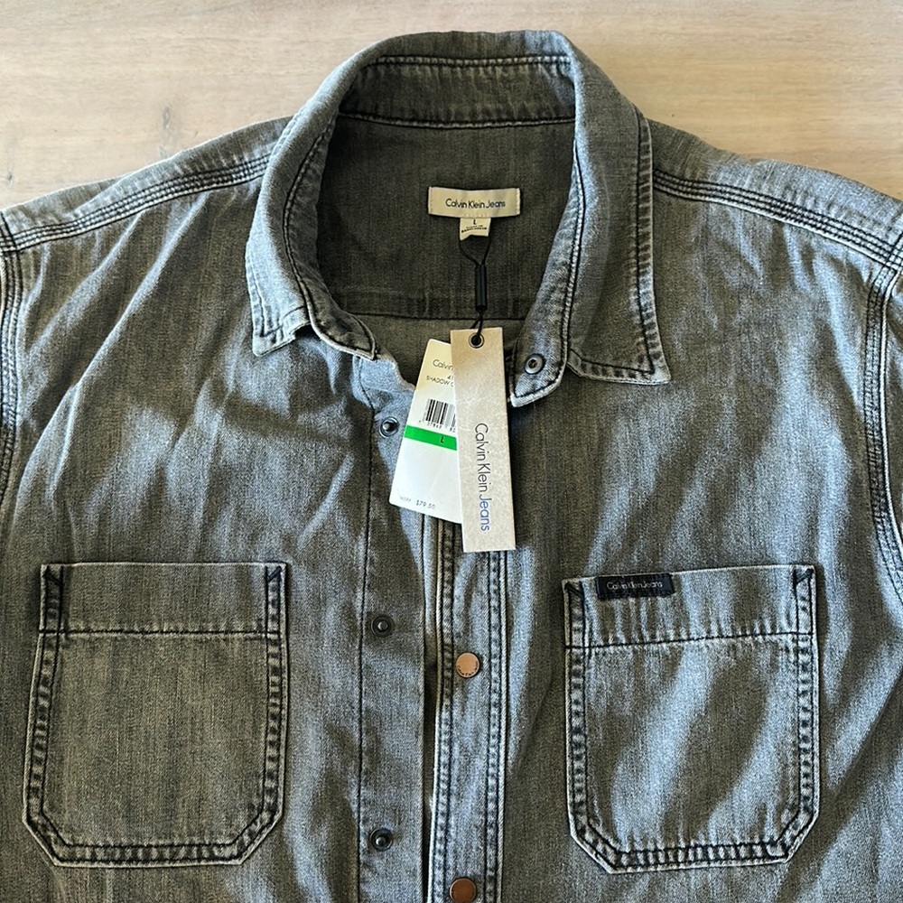 Calvin Klein Jeans long sleeve button down